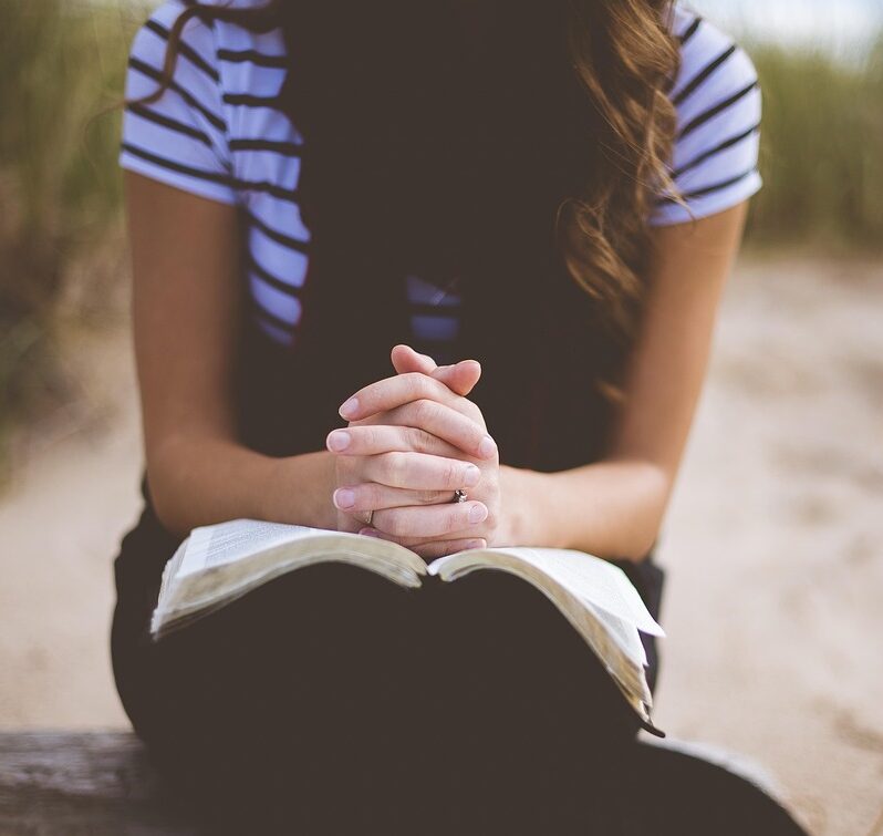 beach, girl, leisure, outdoors, person, praying, recreation, relaxation, sand, solo, woman, brown beach, nature, brown relax, brown pray, brown sand