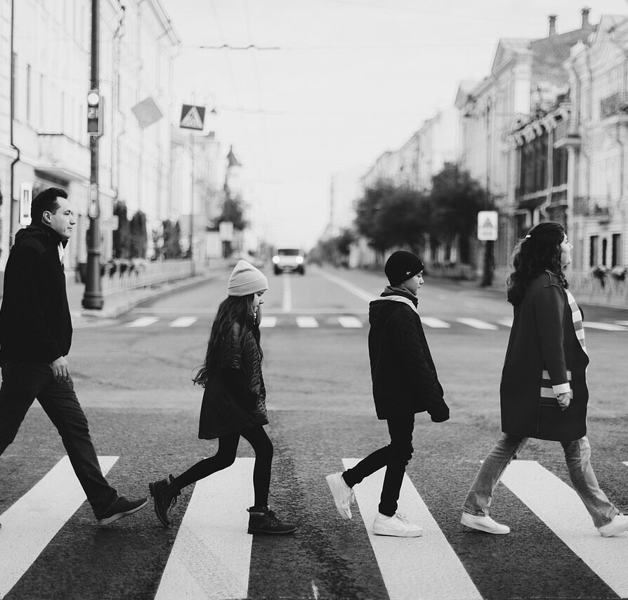 kids, family, city, road, monochrome, family, family, family, family, family